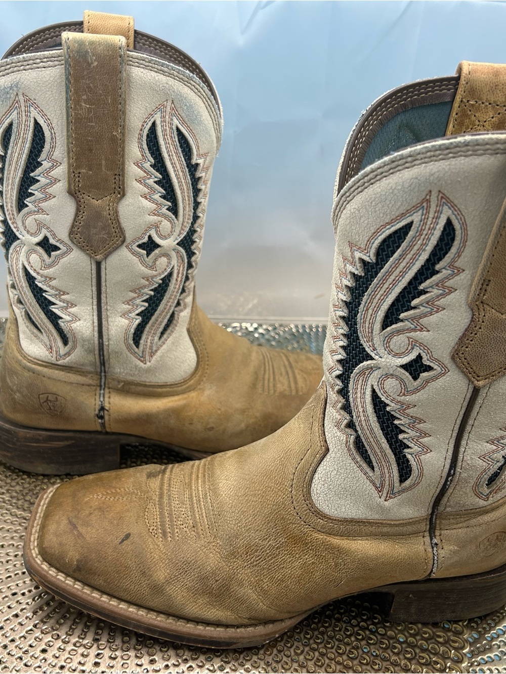 Ariat men 7.5 ventek work boots